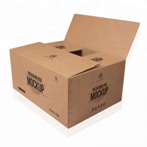 Hot selling custom large 5 layers logo brand printed kraft paper shipping delivery big carton box